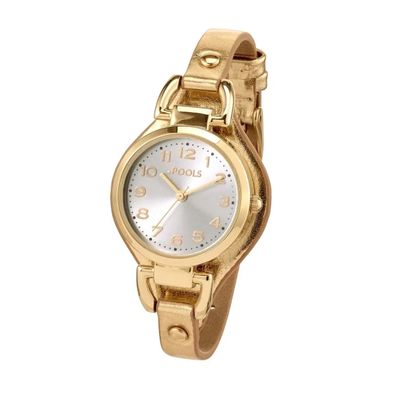 Armbanduhr, goldfarben