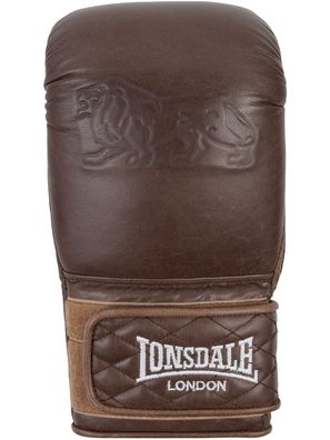 Lonsdale Boxhandschuhe Vintage Bag Gloves Boxsackhandschuhe aus Leder