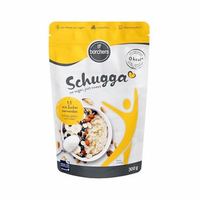 Borchers Schugga, Kristalline Streusüße - Erythrit-Sucralose Mischung 300g