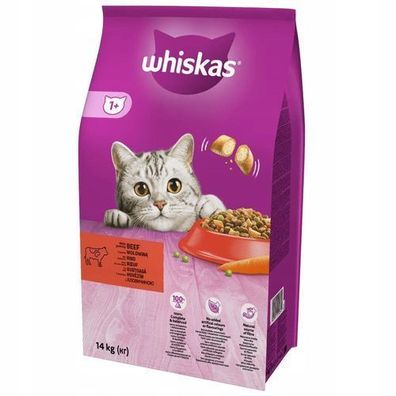 Whiskas Rindfleisch mit Karotten 14 kg