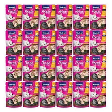 Vitakraft POESIE DELICE Huhn 24x85g