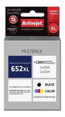 ActiveJet-Tinte für HP 652 F6V25/F6V24 (reg. AH-M652RX)