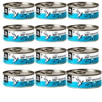 3COTY Ente - Nassfutter für Katzen - 12 x 80 g