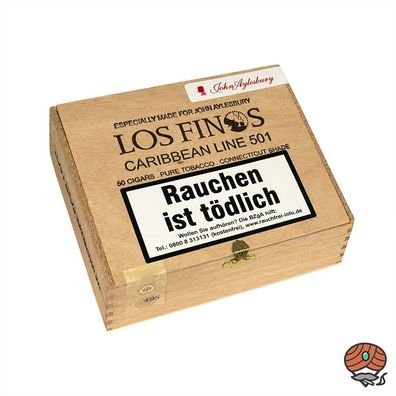 John Aylesbury LOS FINOS Caribbean 501 - 50 Zigarillos