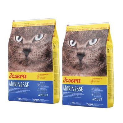 JOSERA Marinesse - Trockenfutter für Katzen - 2 x 2 kg