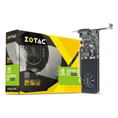 Zotac GT 1030 LP 2GB GDDR5 64b DVI-D HDMI Grafikkarte