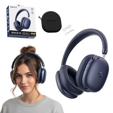 Havit Space S1 Kabellose Kopfhörer (Blau)