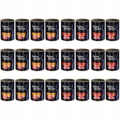 DOLINA NOTECI Katzenkalb + Ente - 24x400g