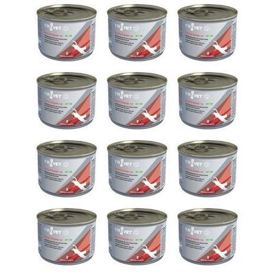 TROVET Renal & Oxalate RID Lamm - Nassfutter für Katzen - 12 x 200 g