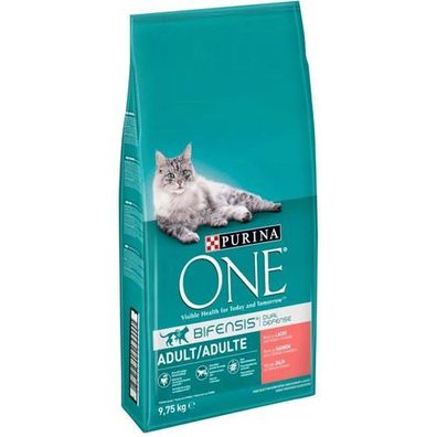 PURINA ONE ADULT Katze Lachs Trockenfutter mit Lachs 9,75 kg