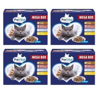 Prevital Lamm Rind Kaninchen Huhn 96 x 100 g
