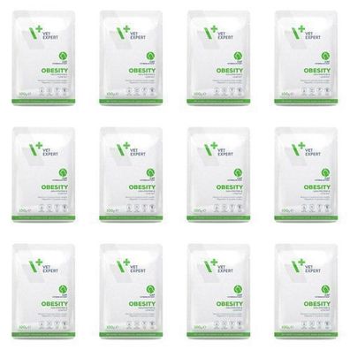 Nassfutter für Katzen VetExpert Veterinary Diet Übergewichtige Katze 12 x 100 g