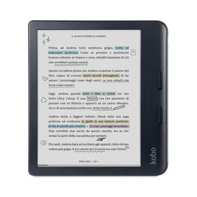 Kobo Libra Color 7 E-Book-Reader Kaleido3, 32 GB, Schwarz