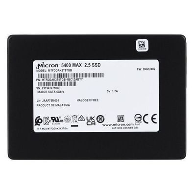 Micron 5400 MAX 3,84 TB SATA Mtfddak3t8tgb