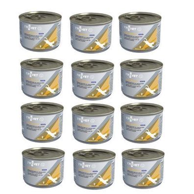 TROVET ASD Harnwegsstruvit mit Huhn - Nassfutter für Katzen - 12 x 200 g