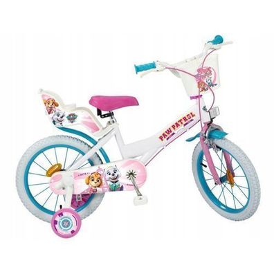 Kinderfahrrad 16 TOIMSA TOI1681 Paw Patrol Weiß