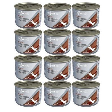 TROVET Hepatic HLD mit Huhn - Nassfutter für Katzen - 12 x 200 g