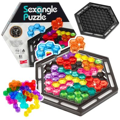Sexangle Logikrätsel Tetris 16 Blöcke 112 Aufgaben