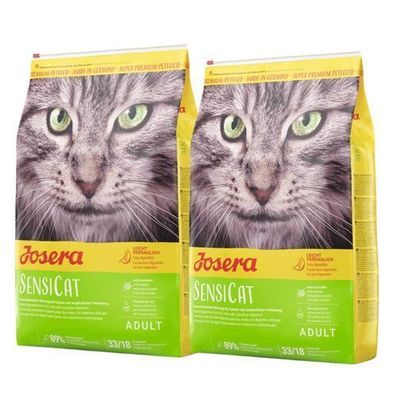 JOSERA SensiCat Trockenfutter für Katzen 2x2kg