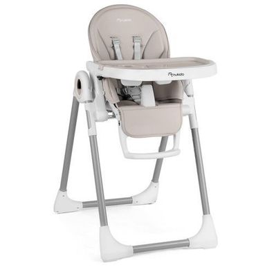 Hochstuhl mit Tisch, Belo Babywippe, grau