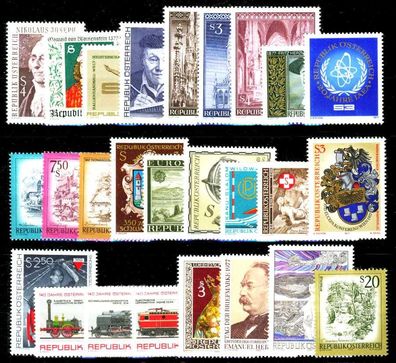 Österreich Nr 1540-1565 postfrisch Jahrgang S89466A