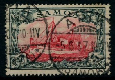 SAMOA (DT. Kolonie) Nr 19 zentrisch gestempelt gepr. X6B9402