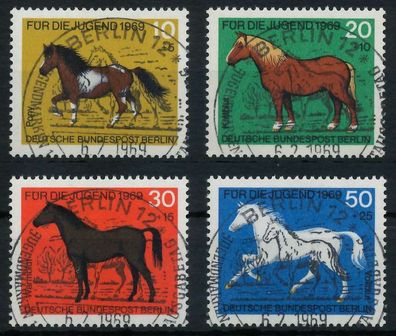 BERLIN 1969 Nr 326-329 ESST zentrisch gestempelt X827B1E