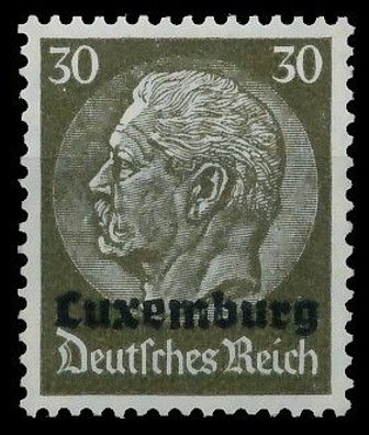 BES. 2WK Luxemburg Nr 11 postfrisch XB50CDE