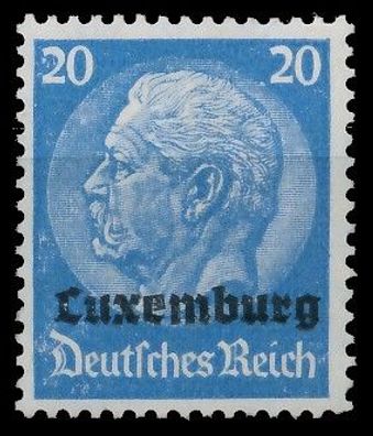 BES. 2WK Luxemburg Nr 9 postfrisch XB50CD6