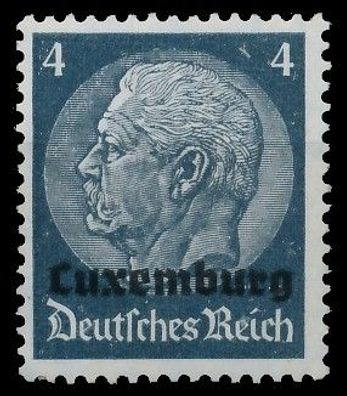 BES. 2WK Luxemburg Nr 2 postfrisch XB50CBE