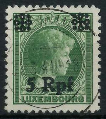 BES. 2WK Luxemburg Nr 19 zentrisch gestempelt XB50D9E