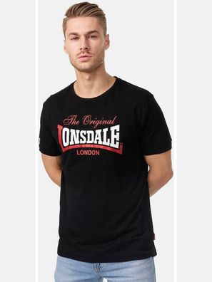 Lonsdale T-Shirt Aldingham T-Shirt normale Passform
