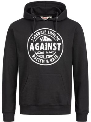 Lonsdale Hoodie Linford Kapuzensweatshirt schmale Passform