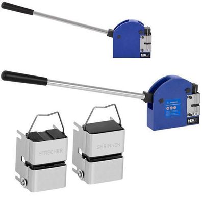 Blechstreck- und -stauchmaschine, Handpresse