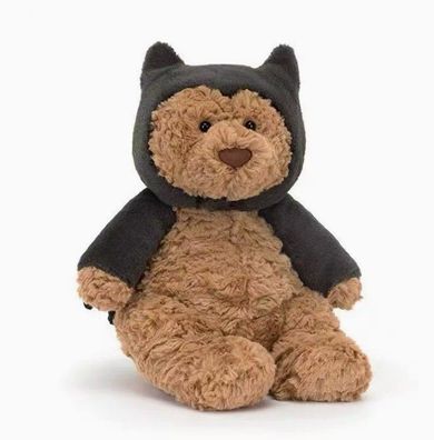 Jellycat Halloween-Bär als Fledermaus - Plüschtier-Geschenk (28 cm)