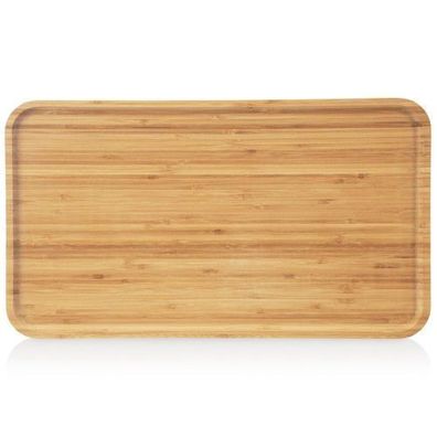 Serviertablett aus Bambus, 44 x 25 x 1,5 cm