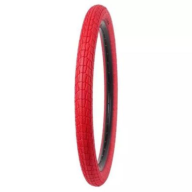 Reifen 20x1.95, 50-406, K-907, -KRACKPOT-, rot, mit Banderol