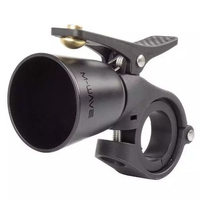 Mini-Glocke >Trophy< M-WAVE, schwarz, aus Messing