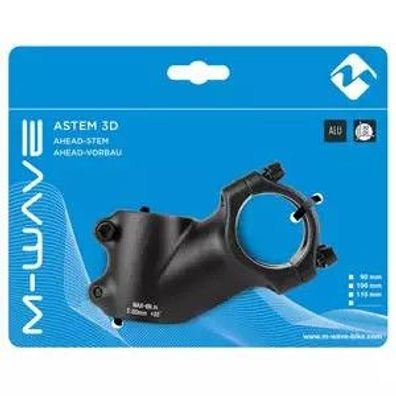 AHEAD-Vorbau M-WAVE >ST-M3.2<, Alu, 1.1/8" (28.6mm), Ext.; 6