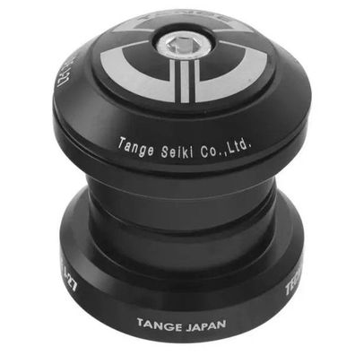 AHEAD-Steuersatz, TANGE SEIKI, 1.1/8", Alu, schwarz, 28.6/34