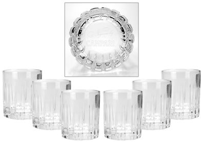 Campari Shotglas Glas Gläser Set - 6x Shotgläser
