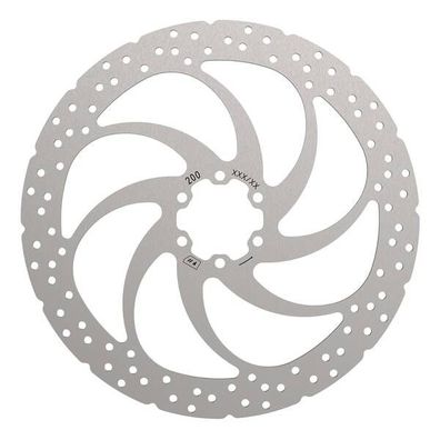 Bremsscheibe, 6-loch, 200mm, Edelstahl, OEM
