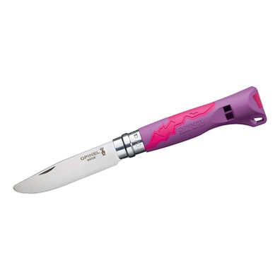 Opinel Kindermesser / Outdoor mit Polyamid Griff in No 07 in Violett