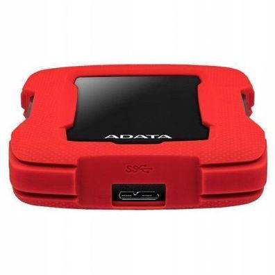 ADATA Durable Lite HD330 1 TB 2,5" USB 3.1 Rot