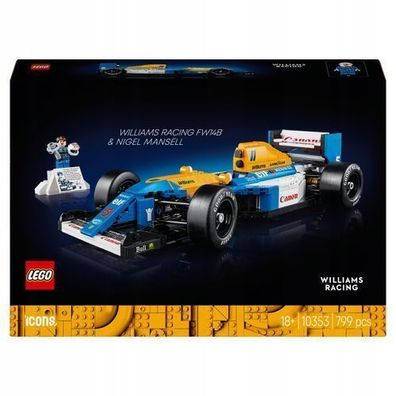 LEGO ICONS 10353 Williams Racing FW14B und Nigel Mansell