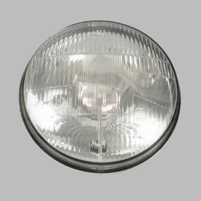 Scheinwerfer Einsatz Halogen H4 gewölbte Scheibe f. MZ ES ETZ ETS mit Standlicht