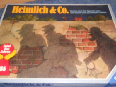 Heimlich & Co - Würfelspiel von Ravensburger - Alter 8 bis 99 ein Detektivspiel