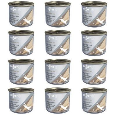 TROVET Darm-FRD - Nassfutter für Katzen - 12 x 200 g