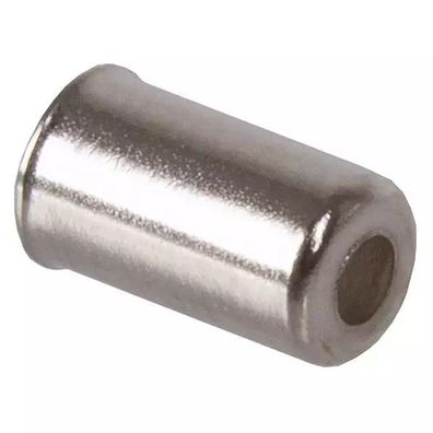 Kabelendhülse, Metall, für Schaltzughülle SP-50, 5.1 mm, sil