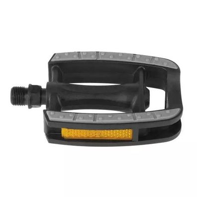 Anti-Rutschpedal >Steady C Eco< M-WAVE, schwarzer Kunststoff